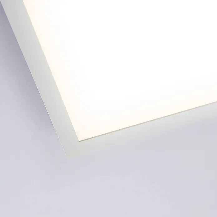 Arcchio LED-Panel Tinus - weiß / opal, weiß / opal - Weiß gerahmte LED-Panel-Leuchte mit heller weißer Beleuchtung.