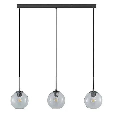 Lindby Pendelleuchte in transparent, Hängelampe