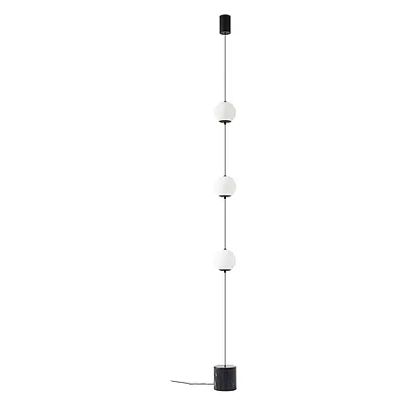 Lucande LED Stehlampe Wohnzimmer in weiß, schwarz, dimmbar Stehleuchte