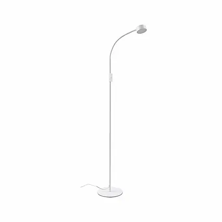 Lindby LED Stehlampe Wohnzimmer in weiß, dimmbar Stehleuchte