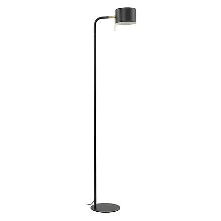 Lindby Stehlampe Wohnzimmer in schwarz, Stehleuchte