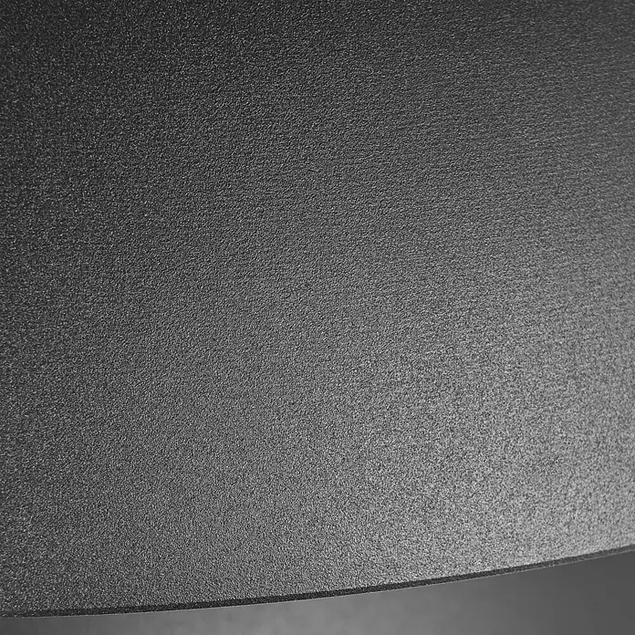Lucande Stehlampe Wohnzimmer in schwarz, Stehleuchte -  - Dunkelgraue, fein texturierte Oberfläche mit gleichmäßig matter Oberfläche.