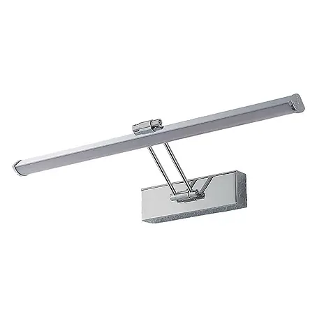 Lindby LED Wandleuchte innen in chrom, weiß, Wandlampe