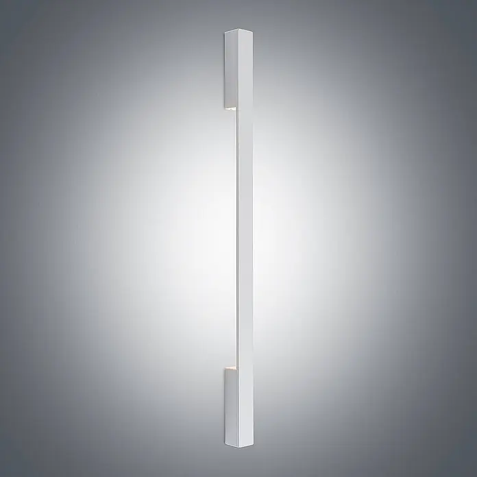 Arcchio LED Wandleuchte innen in weiß, Wandlampe -  - Weiße, rechteckige vertikale LED-Wandleuchte mit Ober- und Unterlicht.