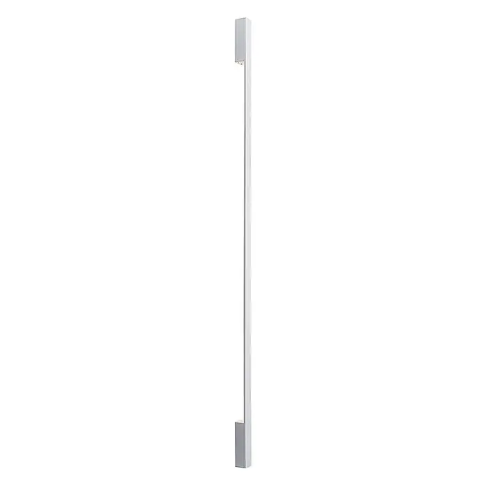 Arcchio LED Wandleuchte innen in weiß, Wandlampe -  - Rechteckiger, gebürsteter silberfarbener Griff für Türen oder Schränke.