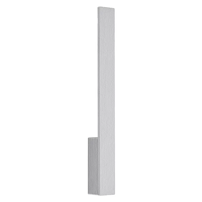 Arcchio LED Wandleuchte innen in aluminium gebürstet, Wandlampe -  - Gebürsteter, silberfarbener L-förmiger Metallwandhaken.