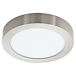 Tween Light Plafón LED redondo Tinus (16,5 W, Ø x Al: 22,5 cm x 35 mm, Níquel, Blanco cálido)