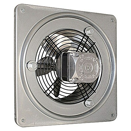 Air-Circle Außenwand-Ventilator Basic 200 (Durchmesser: 215 mm, Max. Luftleistung: 518 m³/h, Grau)