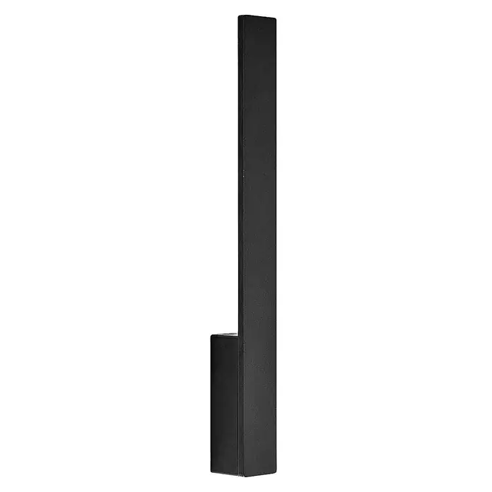 Arcchio LED Wandleuchte innen in schwarz, Wandlampe -  - Minimalistische schwarze texturierte L-förmige Halterung.