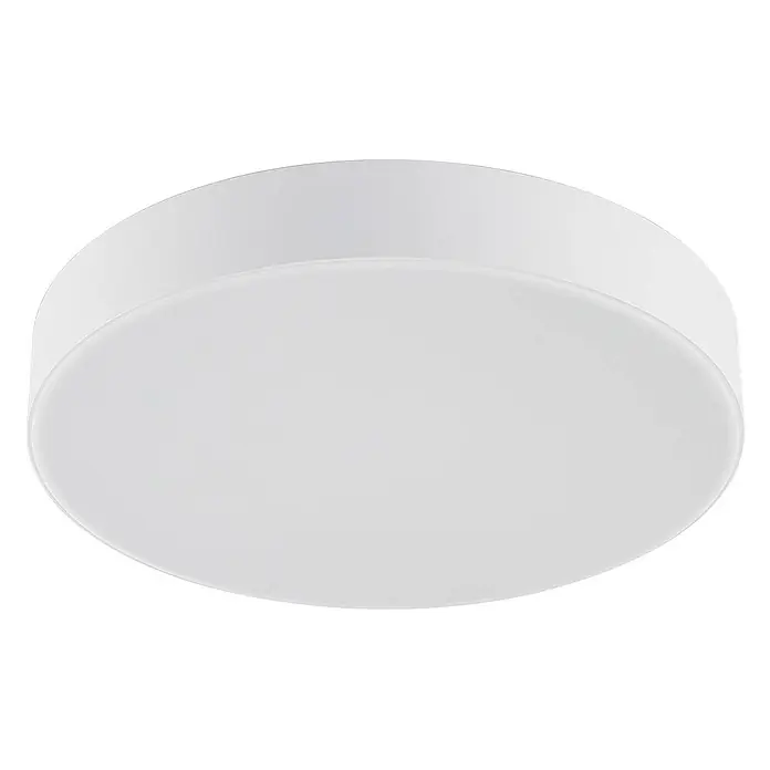 Arcchio LED Deckenlampe in weiß, Deckenleuchte rund -  - Weiße runde Deckenleuchte mit mattierter Abdeckung.