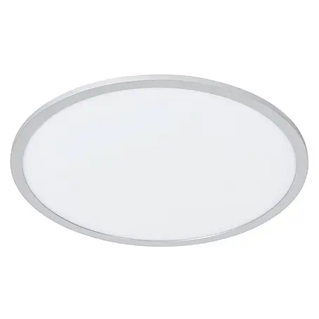 Lindby LED Deckenlampe in silber, Deckenleuchte rund