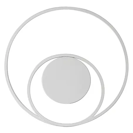 Lindby LED Deckenlampe in weiß matt, dimmbar Deckenleuchte