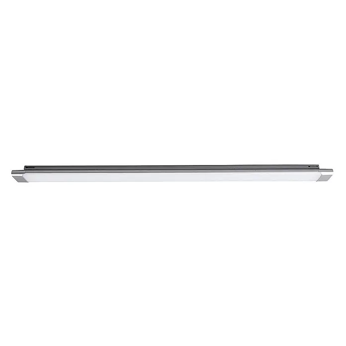 Arcchio LED Deckenlampe in weiß, silber, Deckenleuchte -  - Silberne LED-Lichtleiste mit mattweißer Abdeckung, ideal als Unterbauleuchte.