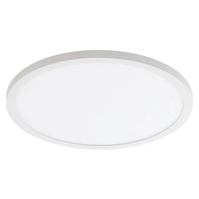 Arcchio LED Deckenlampe in weiß, dimmbar Deckenleuchte rund -  - Runde weiße LED-Deckenleuchte zur Aufputzmontage.