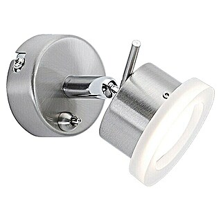 Paul Neuhaus LED-Deckenstrahler Nana (5 W, Nickel matt, Weiß, Warmweiß)