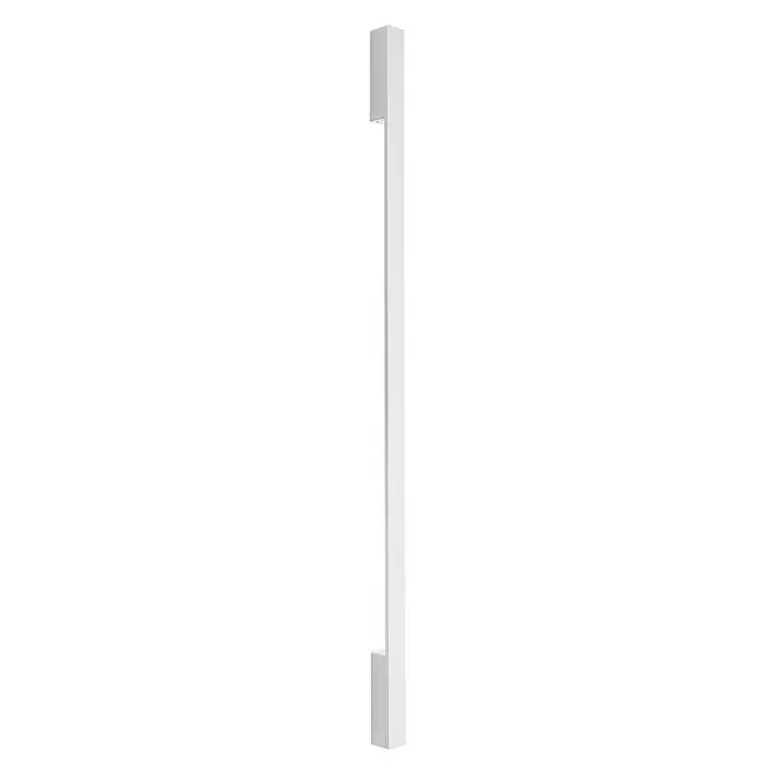 Arcchio LED Wandleuchte innen in weiß, Wandlampe -  - Silberner rechteckiger Schrankgriff.
