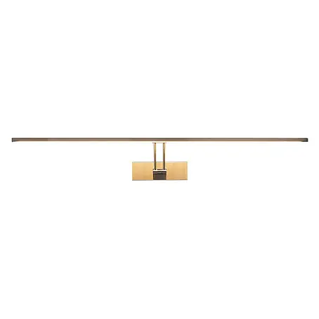 Lucande LED Bilderleuchte in nickel matt, Wandleuchte Bilderlampe