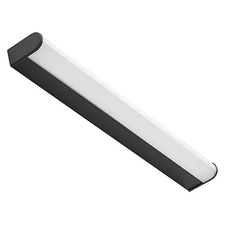 Lindby LED Wandleuchte innen in schwarz matt, weiß, Wandlampe
