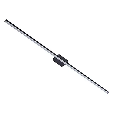 Lucande LED Wandleuchte innen in schwarz, Wandlampe