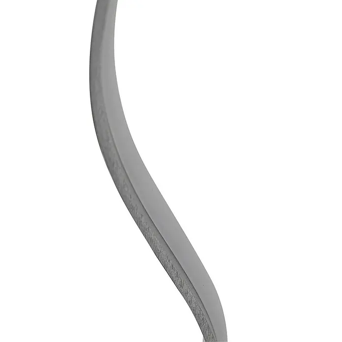 Lindby Wandleuchte Alvon - alu / grau / zink - Flexibler grauer Dichtungsstreifen mit glatter Oberfläche und strukturierter Klebeseite.