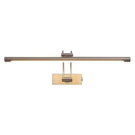 Lucande LED Wandlampe Bilderleuchte nickel matt, warmweiß 3.000K