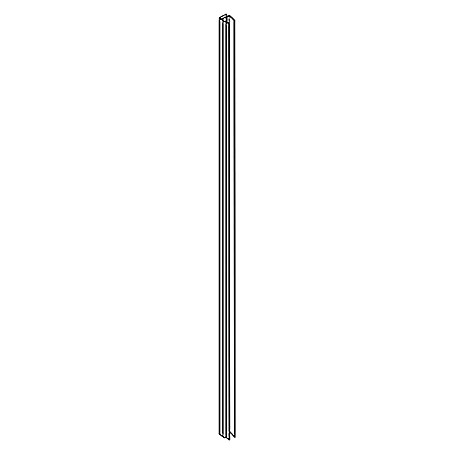 Camargue Vario Eckverbindungsprofil S39 (195 cm, Silber)