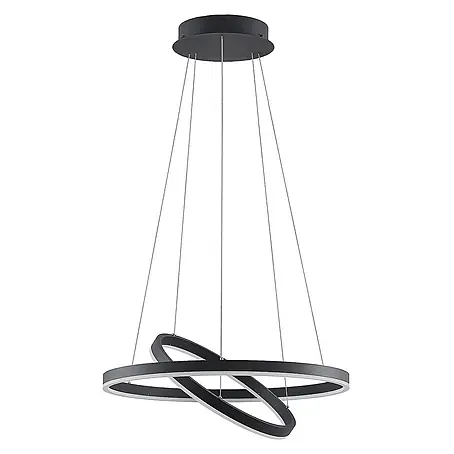 Arcchio LED Pendelleuchte in schwarz, weiß, Hängelampe