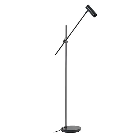 Lindby Stehlampe Wohnzimmer in schwarz, Stehleuchte