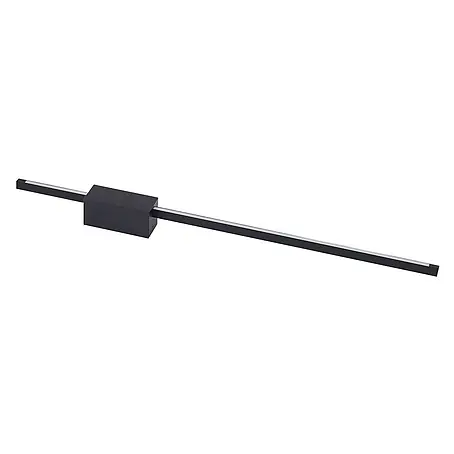 Lucande LED Wandleuchte innen in schwarz, up down Wandlampe