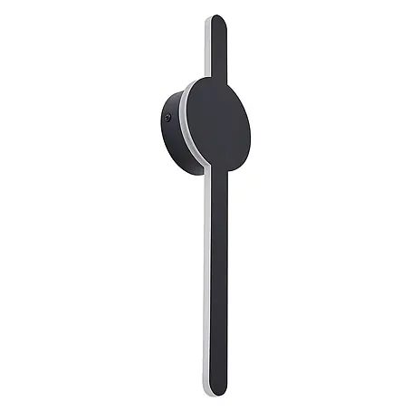Lindby LED Wandleuchte innen in schwarz, Wandlampe