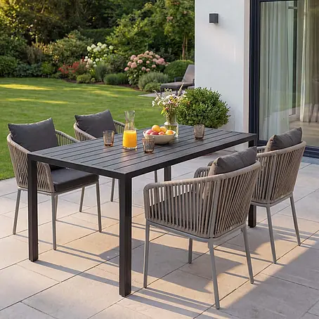 Mendler  Gartenmöbel-Set HWC-N41