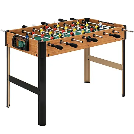 HOMCOM-Tischkicker-118L x 104B x 69H cm