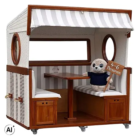 Bene Living  Strandstuhl Gosch-Lounge Des.989