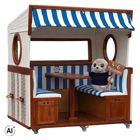 Bene Living  Strandstuhl Gosch-Lounge Des.991