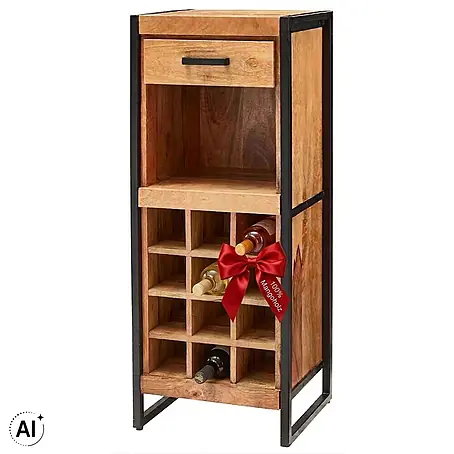 Bene Living  Flaschenregal Wein Kommode Venosa