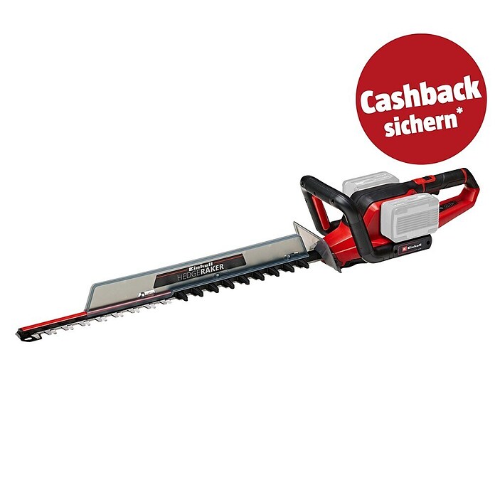 Einhell Power X-Change Akku-Heckenschere (36 V, Li-Ionen, Ohne Akku, Schnittlänge: 65 cm)