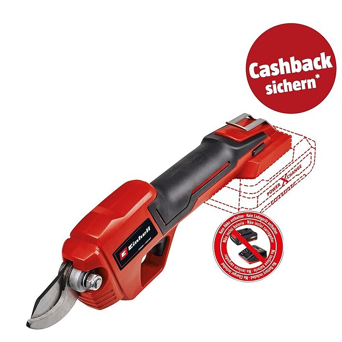 Einhell PXC 18V Akku-Strauchschere GE-LS18 LI-SOLO (18 V, Ohne Akku, Max. Aststärke: 28 mm) | BAUHAUS