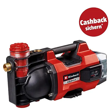 Einhell PXC 18V Akku-Gartenpumpe AQUINNA 18/30 F LED