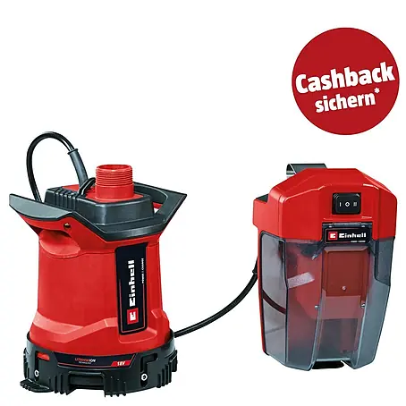 Einhell PXC 18V Schmutzwasserpumpe GE-DP 18/25 LL Li-Solo