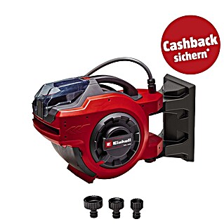 Einhell PXC 18V Akku-Schlauchtrommel GE-HR 18/30 WH Li-Solo (18 V, Ohne Akku, Schlauchkapazität: 30 m, 12,5 mm (½″))