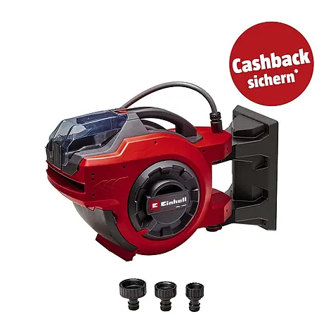 Einhell PXC 18V Akku-Schlauchtrommel GE-HR 18/30 WH Li-Solo