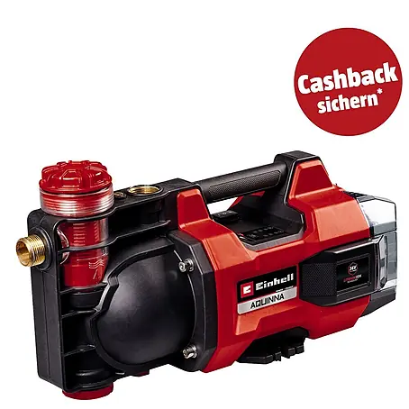 Einhell PXC 18V Akku-Gartenpumpe Aquinna 36/38 F LED