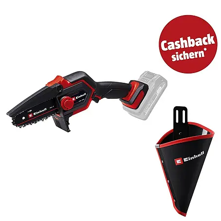Einhell PXC 18V Einhand-Akku-Kettensäge GE-PS 18/15 Li Holster Kit
