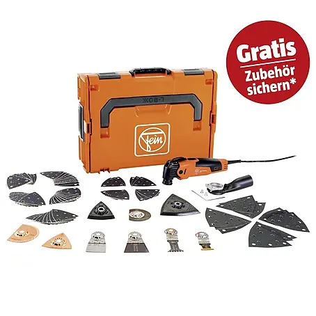 Fein MultiMaster Elektro-Multifunktionswerkzeug Multimaster MM500 Plus Professional Set L-Boxx