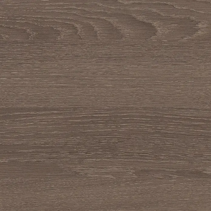 Lanzet Badmöbelmuster - 14,5 cm x 30,5 cm x 35 mm, Eiche Maron - Dunkelbraune Holztextur mit leichtem Graustich, horizontaler Maserung und natürlichen Wellenmustern.