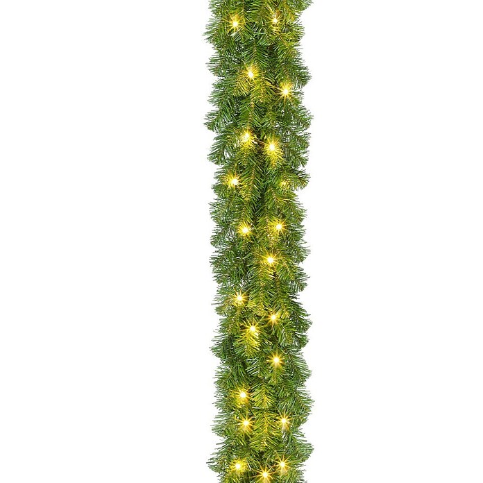 Black Box Trees Weihnachtsgirlande Charlton (Kunststoff, LED-Beleuchtung, 2,7 m) | BAUHAUS