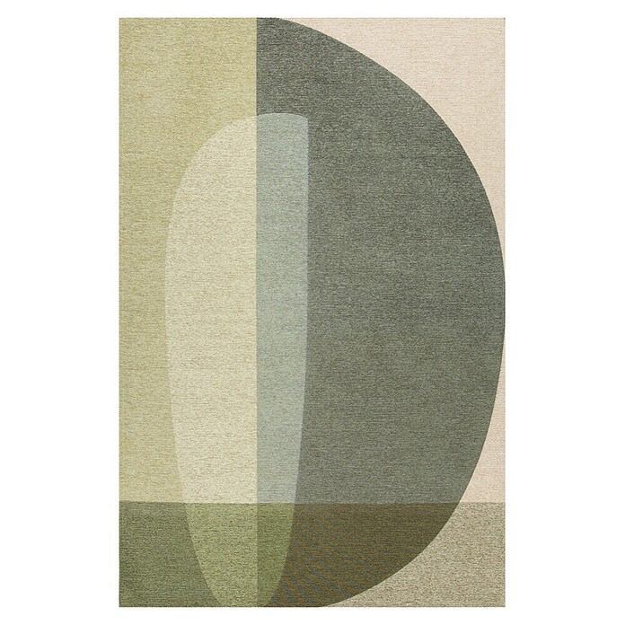 Brinker Vloerkleed Maki (230 x 160 cm, Dikte: 5 mm, Olivegroen, Maki) | BAUHAUS