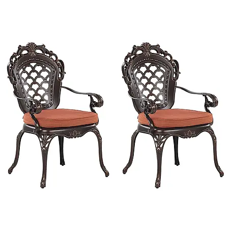 Beliani  Gartenstuhl-Set LIZZANO