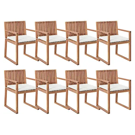 Beliani  Gartenstuhl-Set SASSARI II PREMIUM