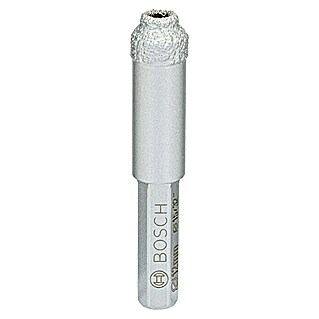 Bosch Broca diamantada para perforación en seco Ceramic (Diámetro: 12 mm, Diámetro vástago: 8 mm hexagonal)
